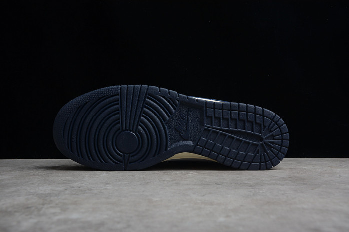 nike dunk low "midnight navy" dd1503-115