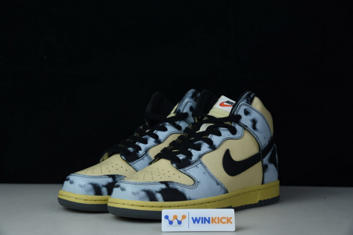 nike dunk high 1985 black acid wash dd9404-700
