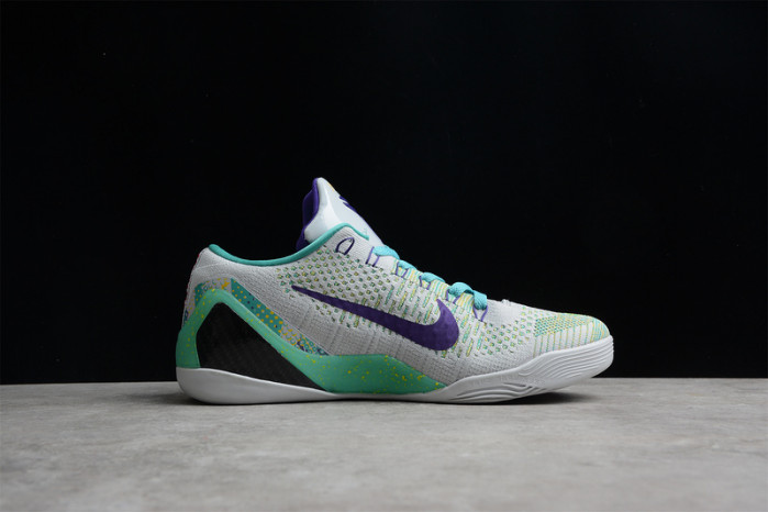 nike kobe ix grey green 630487-005
