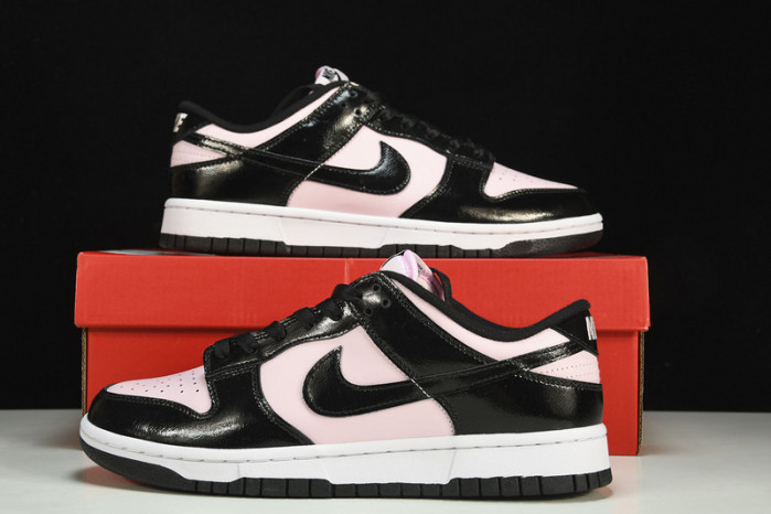 nike dunk low pink foam black dj9955-600