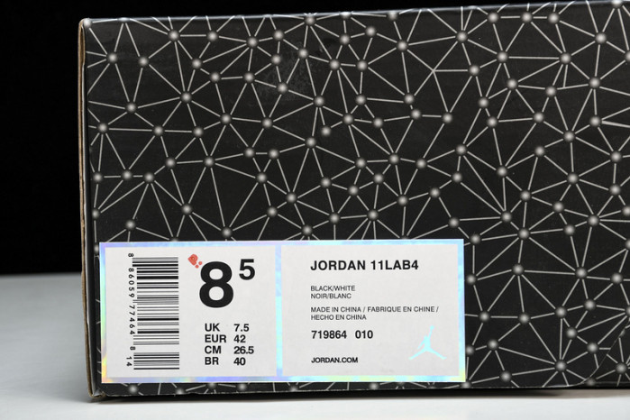 air jordan 4 lab4 black 719864-010