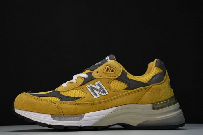 new balance 992 yellow grey m992bb