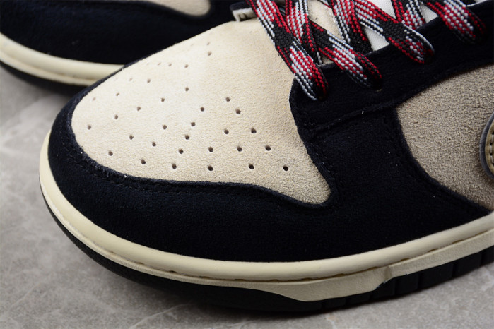 nike dunk low “navy suede” dv3054-001