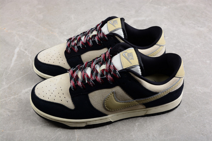 nike dunk low “navy suede” dv3054-001