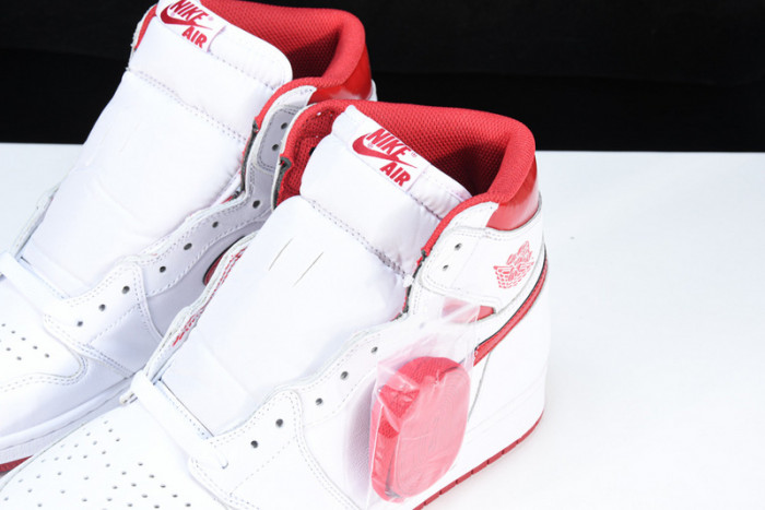 air jordan 1 retro high og "metallic red" - 555088 103