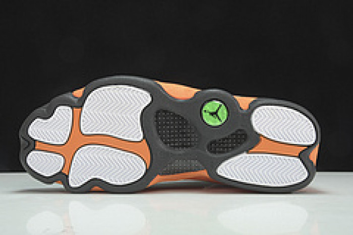 air jordan retro 13 starfish white black 414571-108