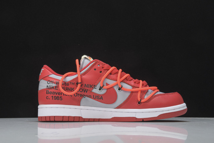 nike dunk low of university red - ct0856-600