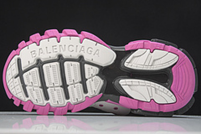 (led) bl track trainers sneaker black pink 062309