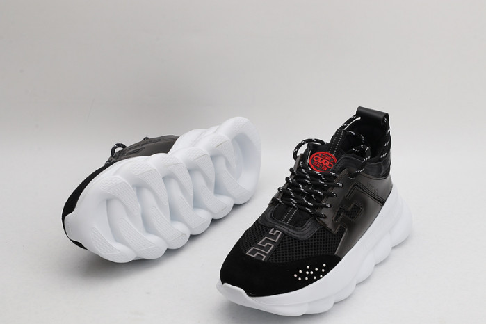 vse chain reaction black sneaker