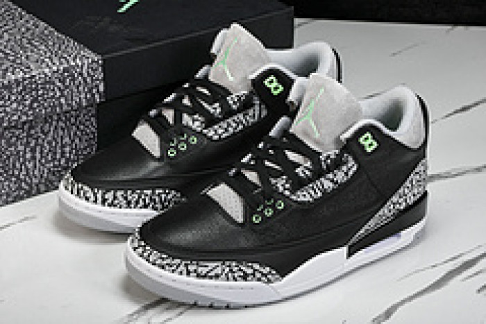 air jordan 3 “green glow” ct8532-031