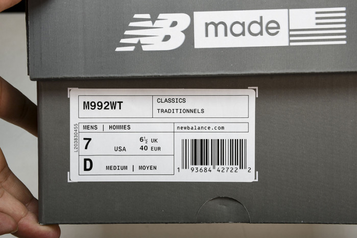 wtaps x new balance 992“olive drab“ m992wt