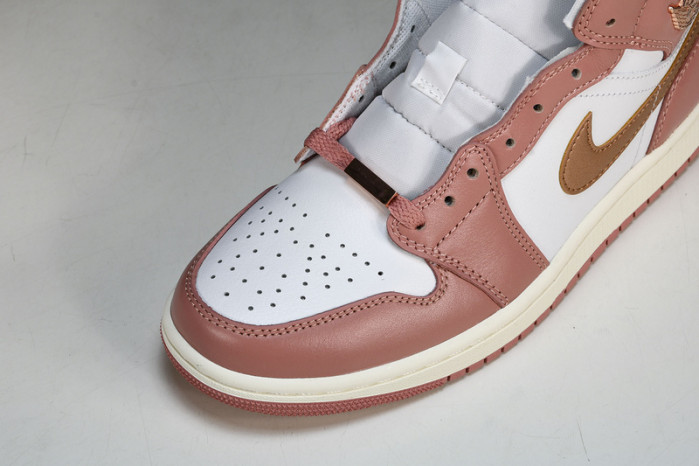 air jordan 1 mid se“red stardust” fb9892-670