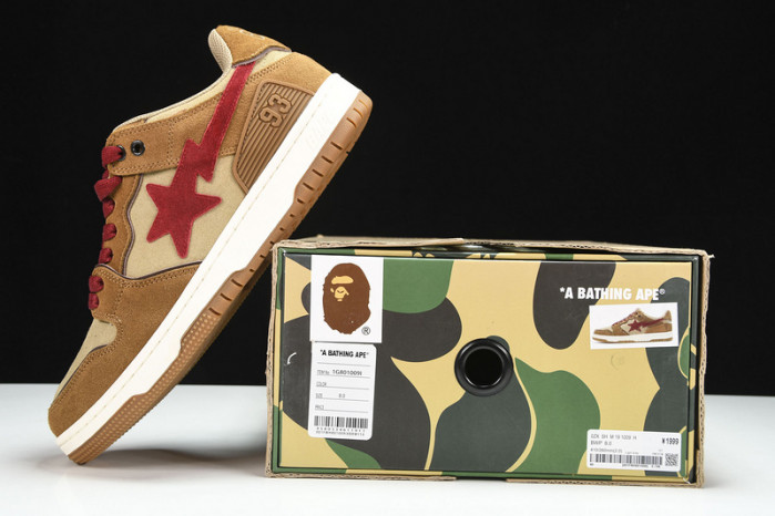 bathing ape low "star" 1730