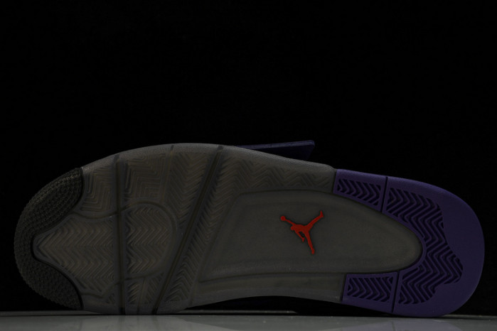 travis scott x air jordan 4 retro purple aj4-766296
