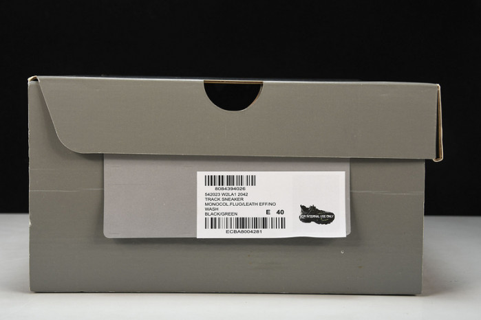 bl tess s. gomma trek low sneakers black green 11607