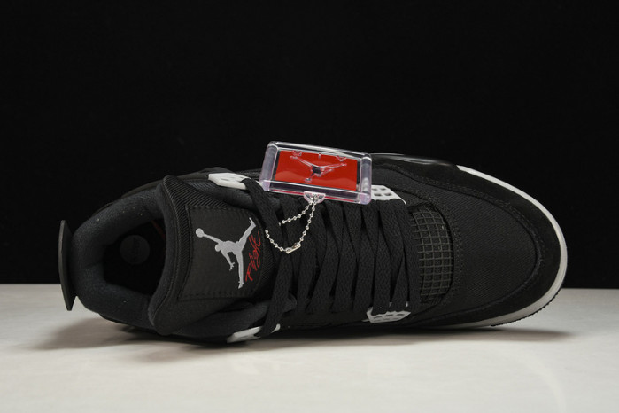 air jordan 4 “black canvas” dh7138-006