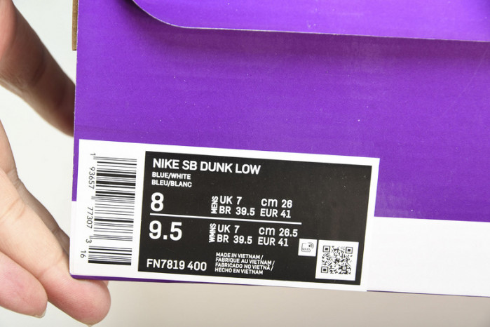 nike sb dunk low born x raised one block at a time fn7819-400