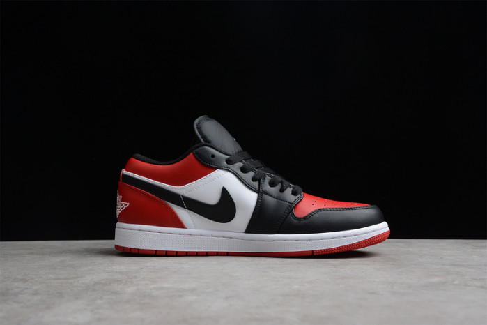 jordan 1 low bred toe 553558-612