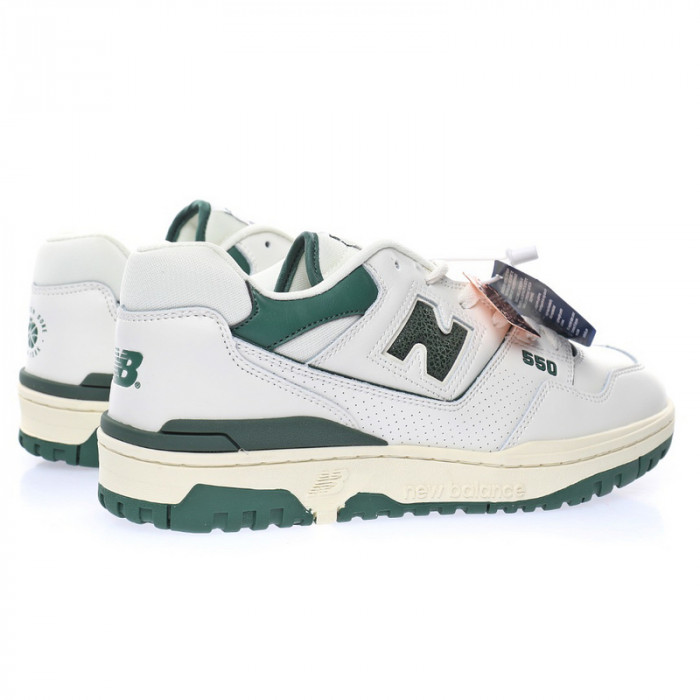 new balance 550 aime leon dore white green bb550ald