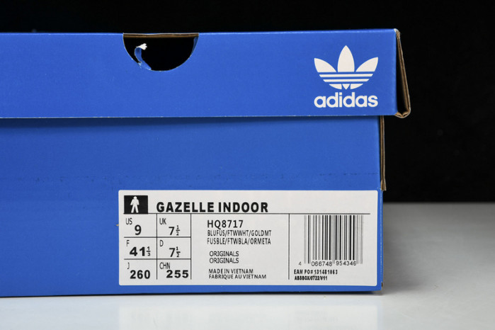 ad low-top sneaker gazelle indoor hq8717