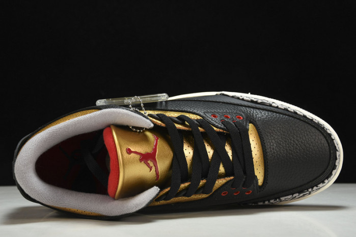 air jordan 3 “black gold” ck9246-067