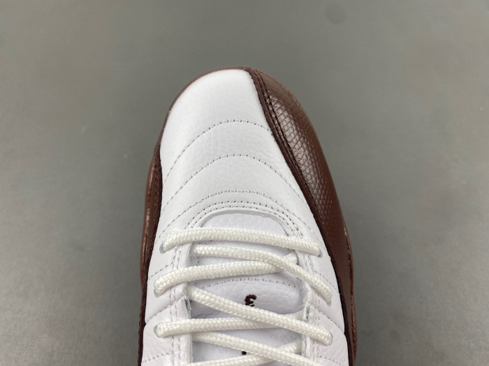 the solefly x air jordan 12 “white/baroque brown” fz5026-100