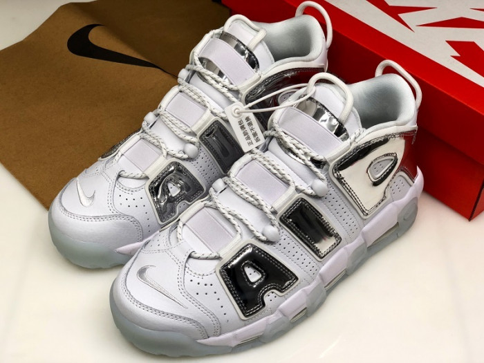 air more uptempo Ch*0me white (w) 917593-100