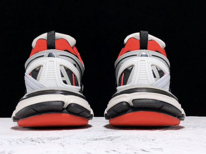 bl track trainers sneaker grey red h903p063