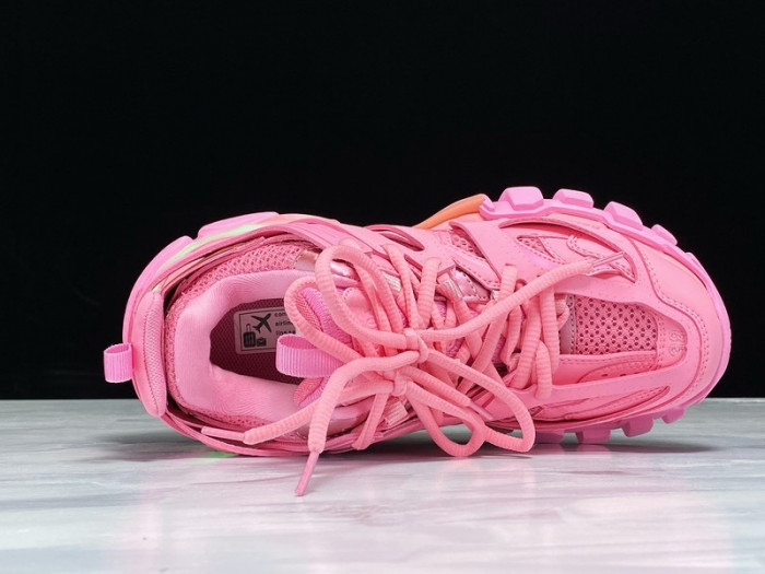 (led) bl track trainers sneaker pink h903p044