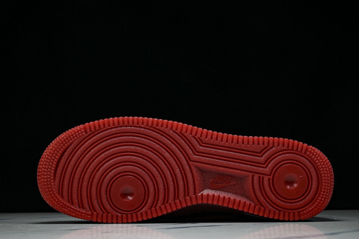 Nike Air Force 1 Low Patent Leather Dark Team Red IO4489-601