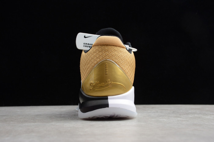 kobe 5 protro black/white/gold ct8044-100