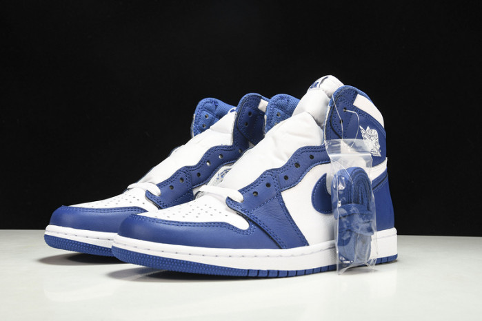 air jordan 1 retro high og storm blue 555088-127