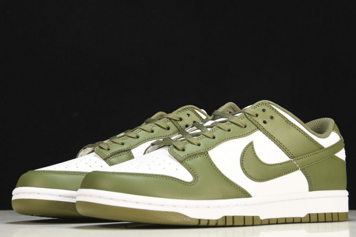 nike dunk low medium olive dd1503-120
