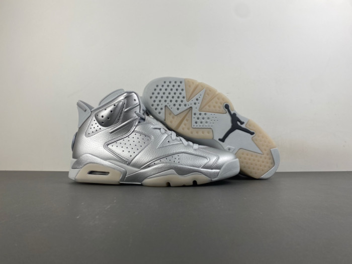Jordan 6 Retro PSG Paris Saint-Germain Silver IQ5135-001