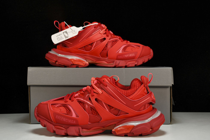 (led) bl tess s. gomma trek low sneakers red 23090702