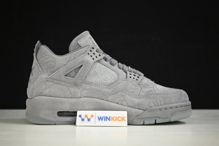 kaws x air jordan 4 “cool grey” 930155-003