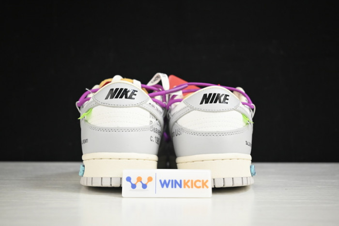 nike dunk low of lot 45 dm1602-101