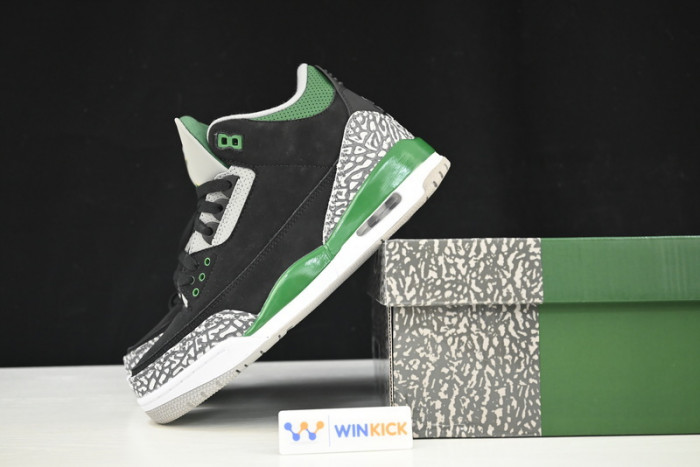 jordan 3 retro pine green ct8532-030