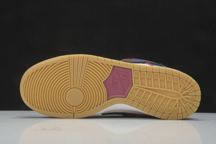 nike sb dunk low pro parra abstract art (2021) - dh7695-600