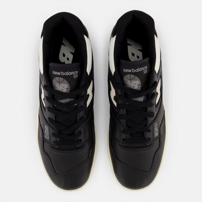 new balance 550 black cream white bb550lbw